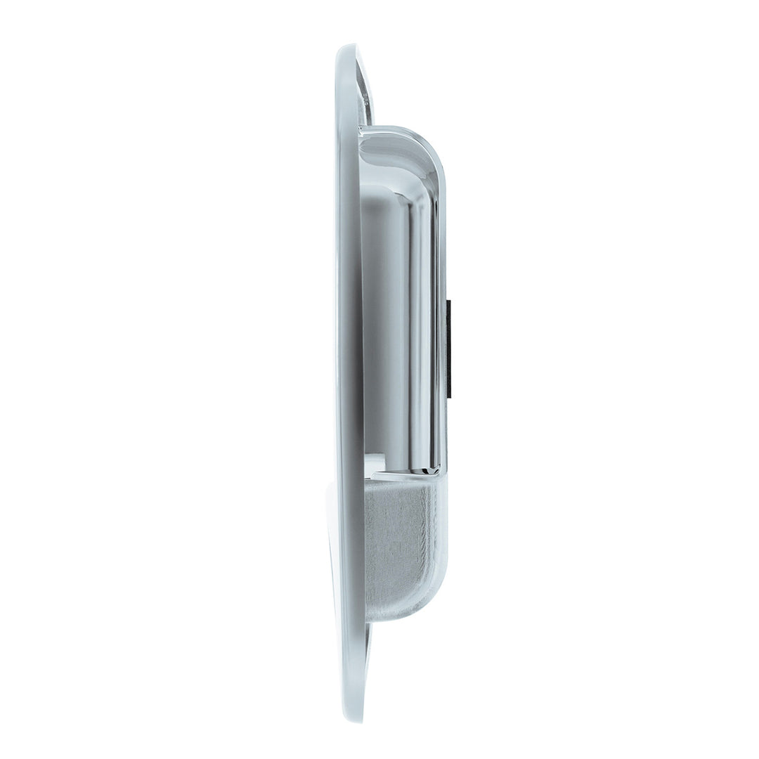 Chrome Exterior Door Handle Cover For 2003+ Kenworth &amp; 2004+ Peterbilt Trucks - Pair (Driver &amp; Passenger)