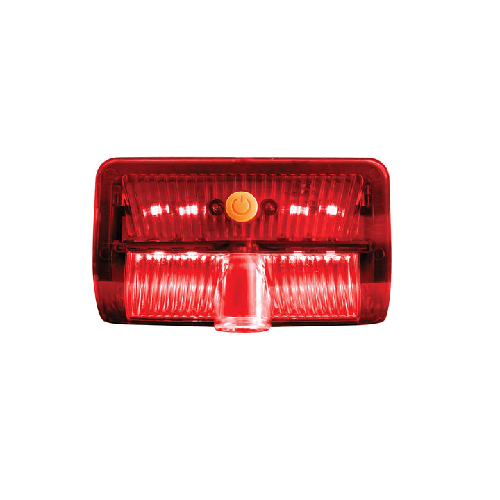 9 LED Interior Door Light With American Flag Courtesy Projector Light For 2006+ Kenworth &amp; Peterbilt Trucks