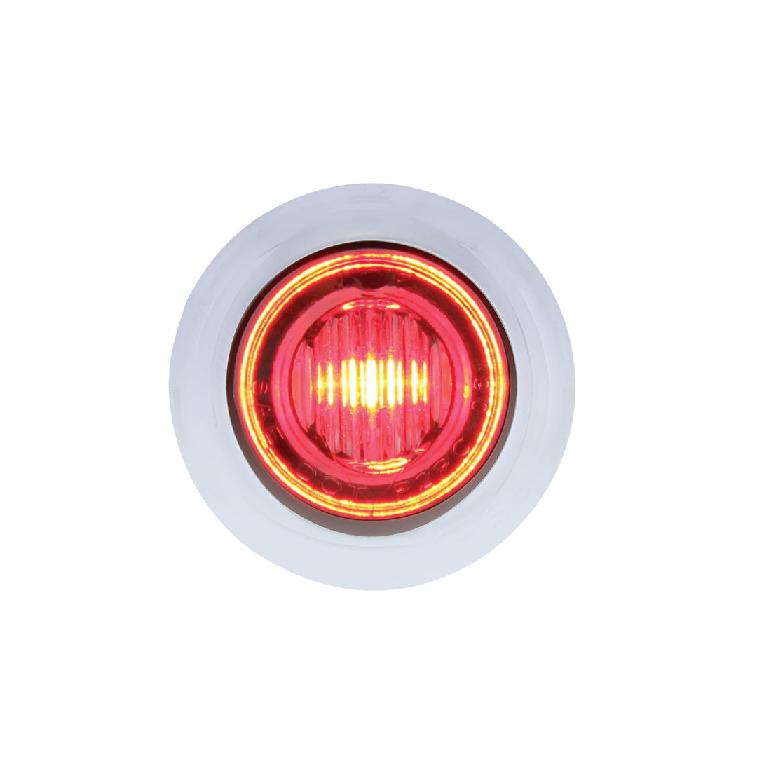 3 LED 3/4" Mini Double Fury Light (Clearance/Marker) - Red LED/White LED