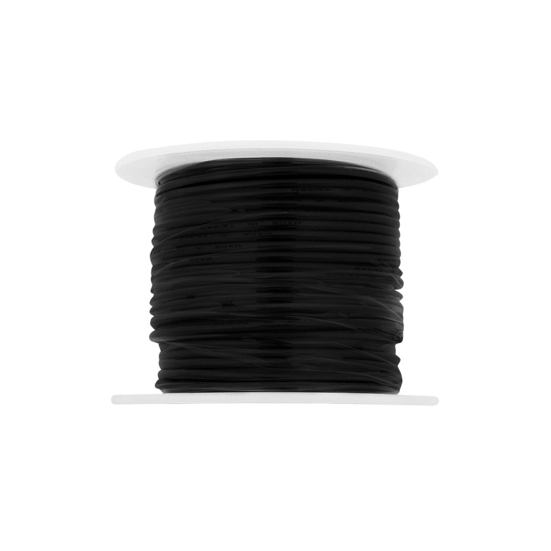 100 Ft. 16 AWG Long Primary Wire Roll - Black