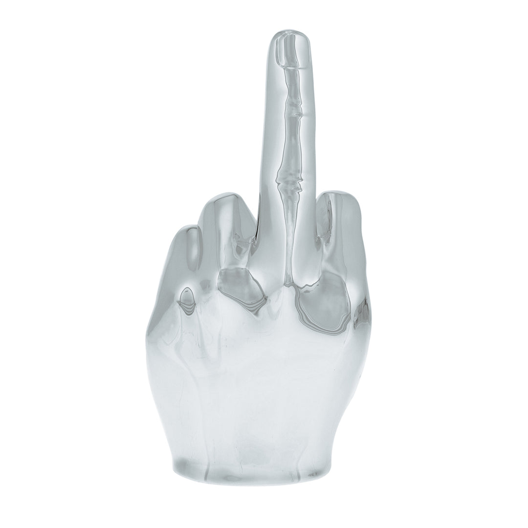 Finger Hood Ornament - Chrome