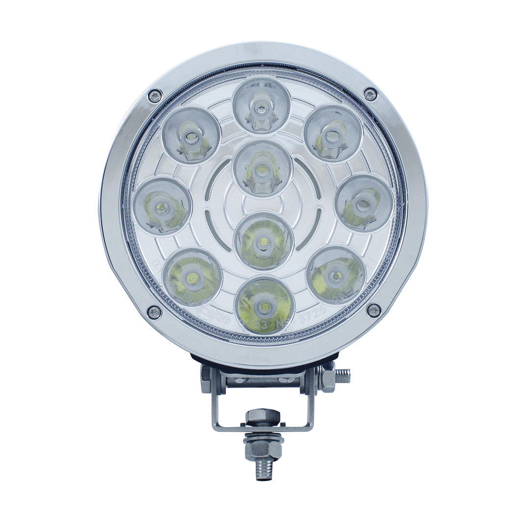 10 High Power 3 - Watt LED 7" Driving Light - 1300 Lumens