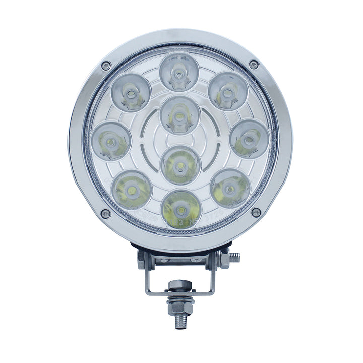 10 High Power 3 - Watt LED 7" Driving Light - 1300 Lumens