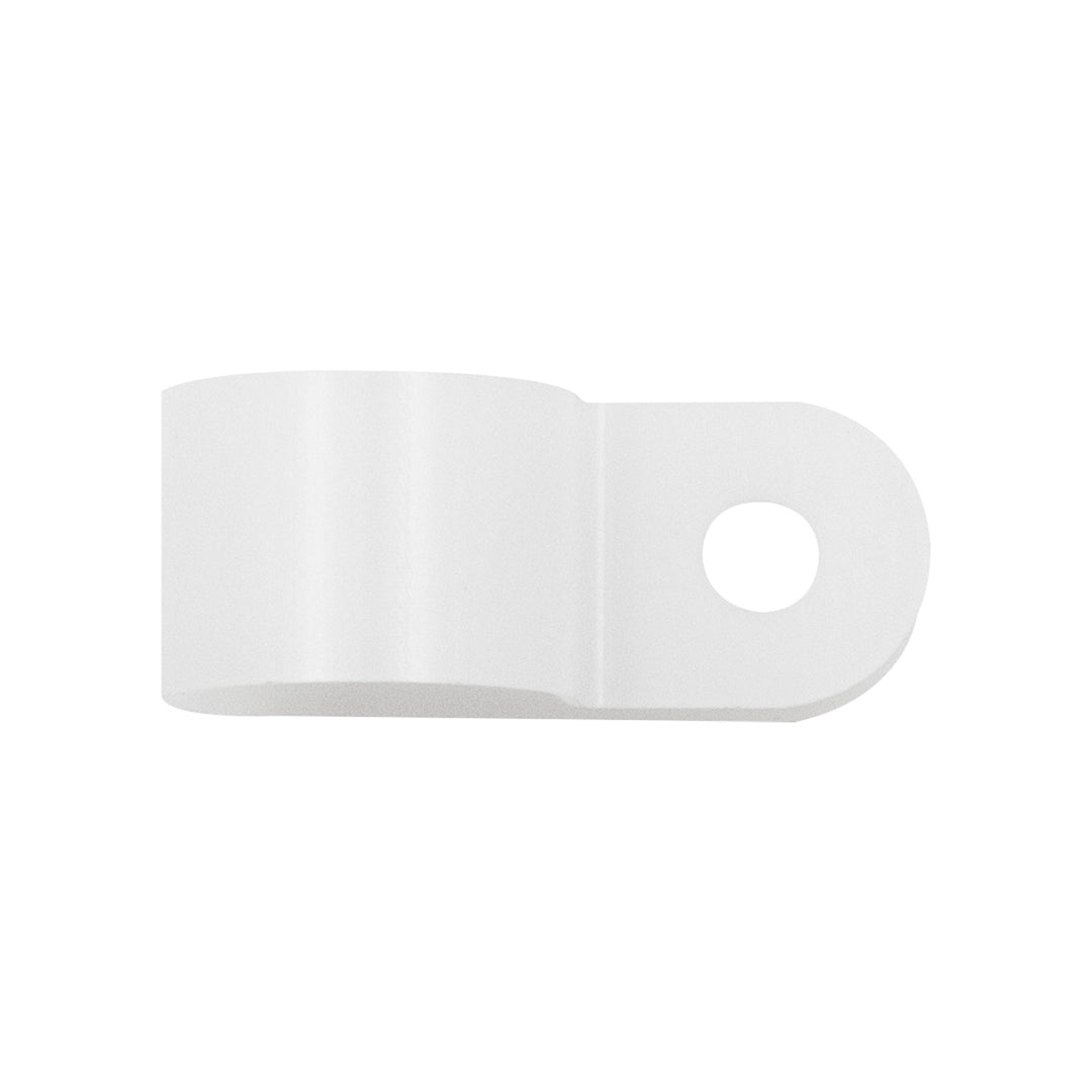 1/2" I.D. Natural Nylon Cable Clamps (15-Pack)