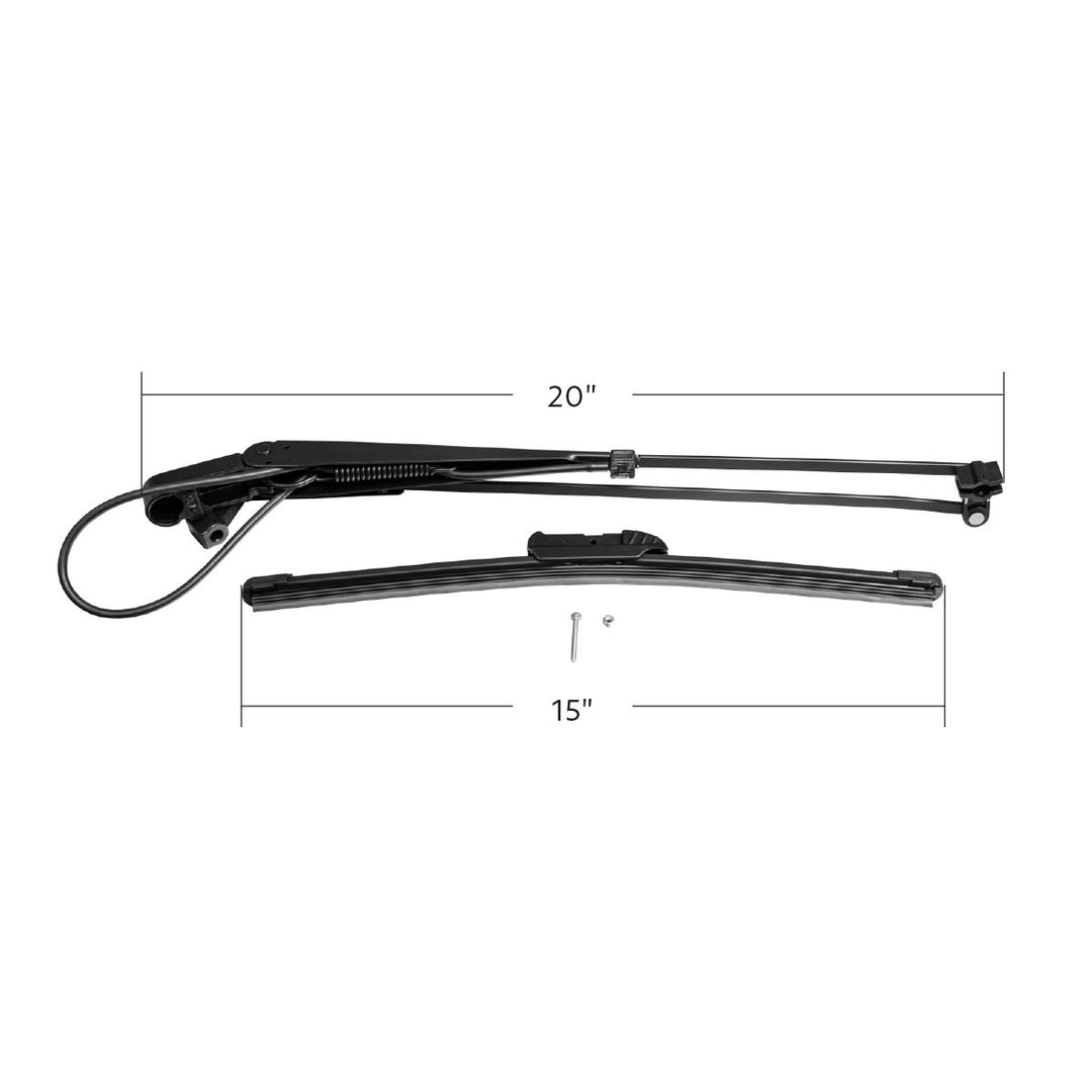 Wiper Arm Assembly With Wiper Blade For 2007-2020 Kenworth W900 - Driver