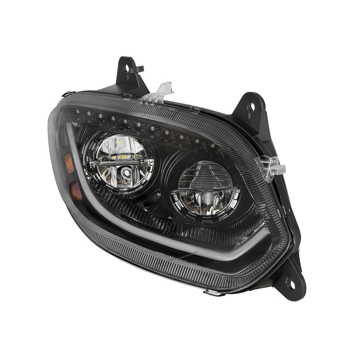 Black LED 86 Headlight For 2018-2025 International LT Truck - Passenger