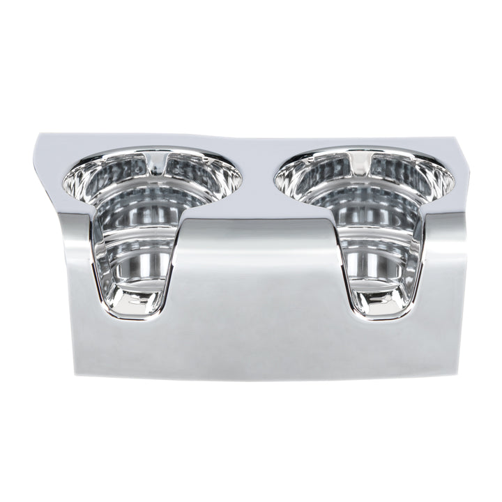 Chrome Plastic Cup Holder For Kenworth W900/T800 (2006+) And T660 (2007-2017)
