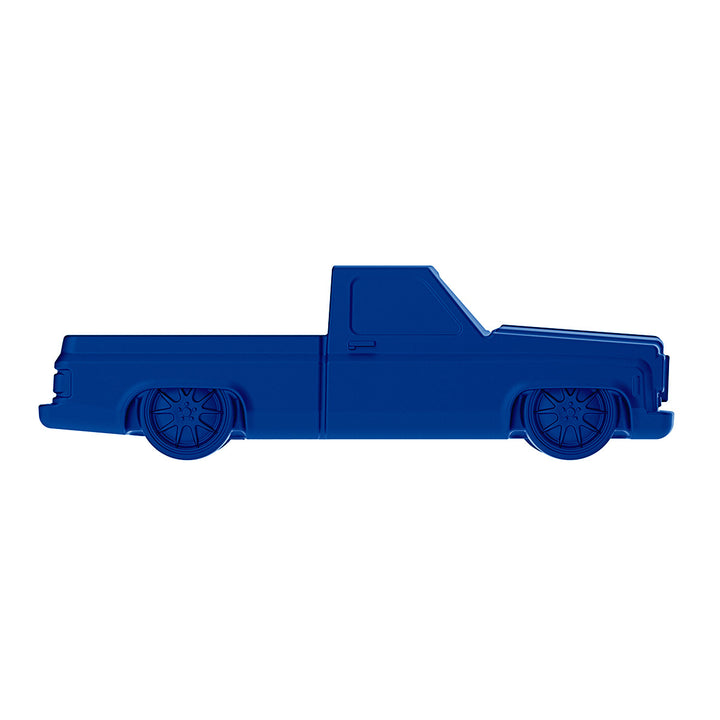 Solid Die-Cast 1973-1987 Chevrolet Truck Style Paper Weight - Indigo Blue