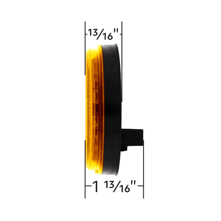 24 LED 4" Mirage Light (Turn Signal) - Amber LED/Amber Lens