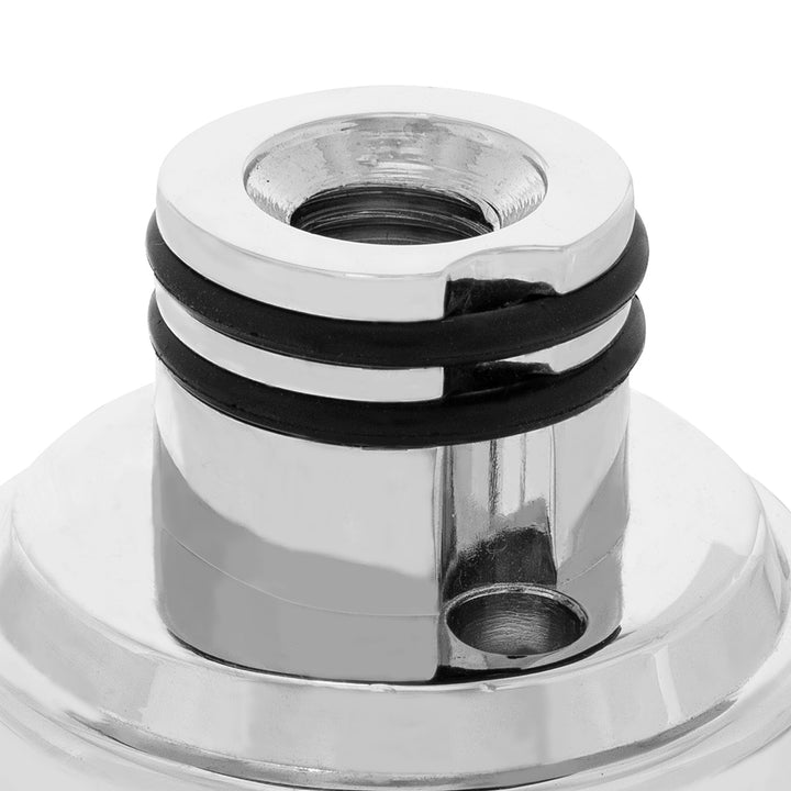 Gearshift Adapter W/LED Mount For Eaton - Fuller 13/15/18 Speed - Chrome/Vertical (Bulk)