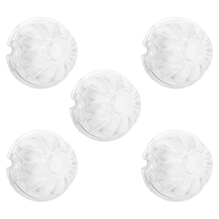 Watermelon Glass Marker Light Lens - Clear (5 Pcs)