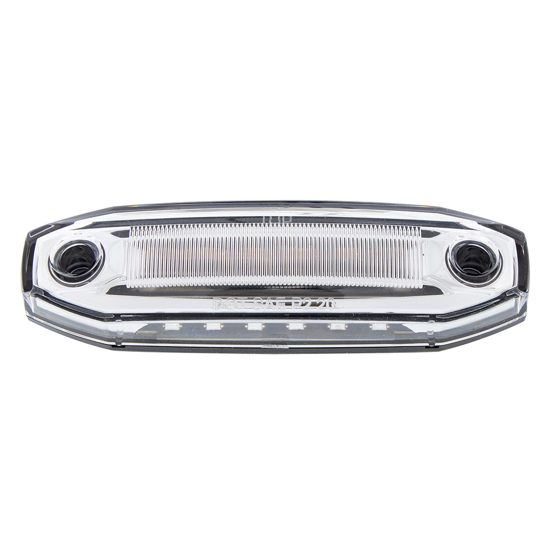 6 Amber LED Light (Clearance/Marker) With 6 Blue LED Side Ditch Light