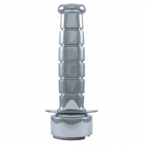 U.S.M.C. Fighting Knife Style Handle Gearshift Knob With 13/15/18 Speed Adapter - Chrome