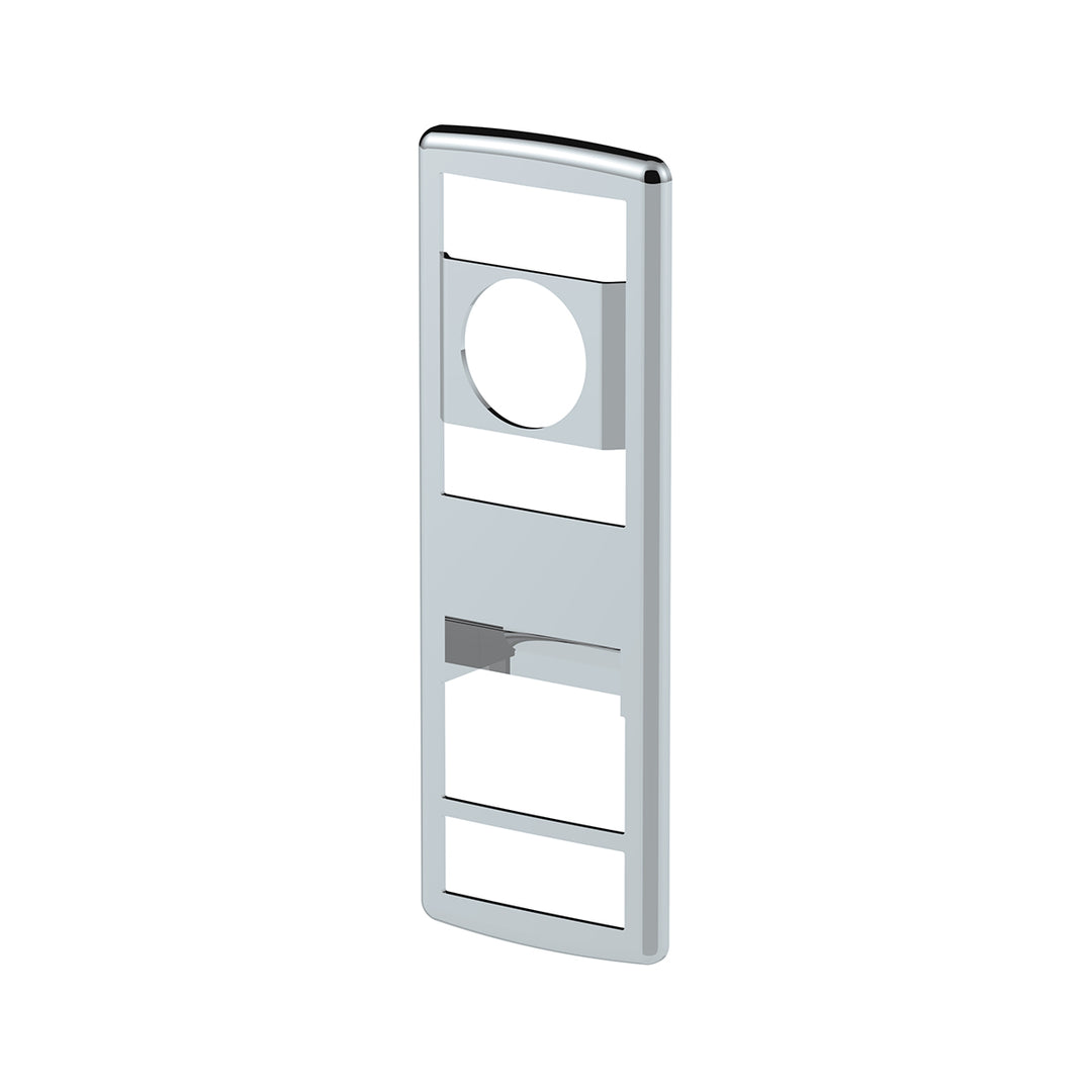 Chrome Door Switch Cover With Power Windows/Mirrors/Door Locks For 2018-2025 Freightliner Cascadia - Driver
