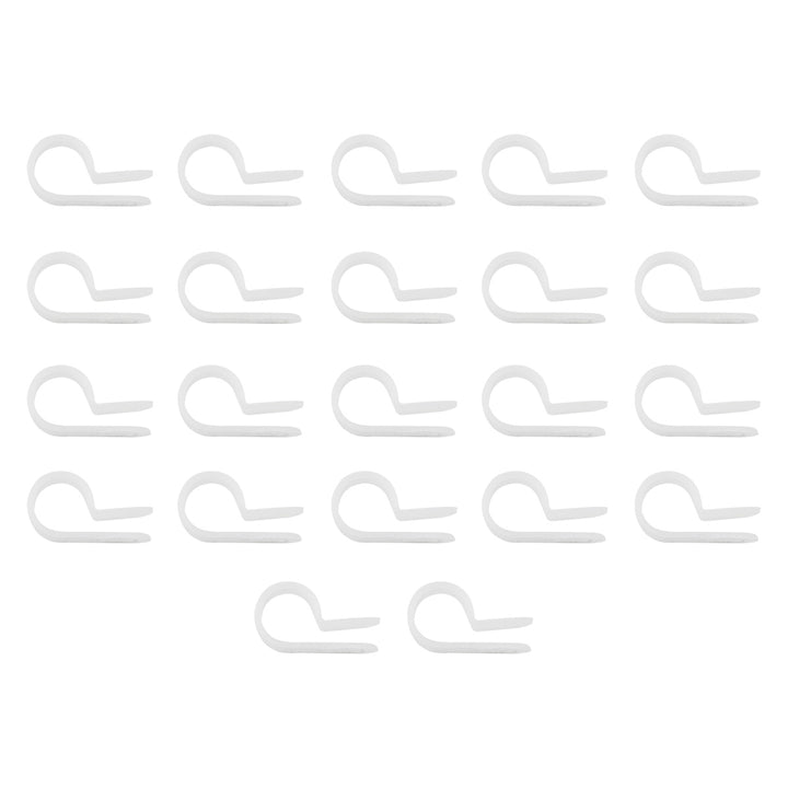 3/8" I.D. Natural Nylon Cable Clamps (22-Pack)