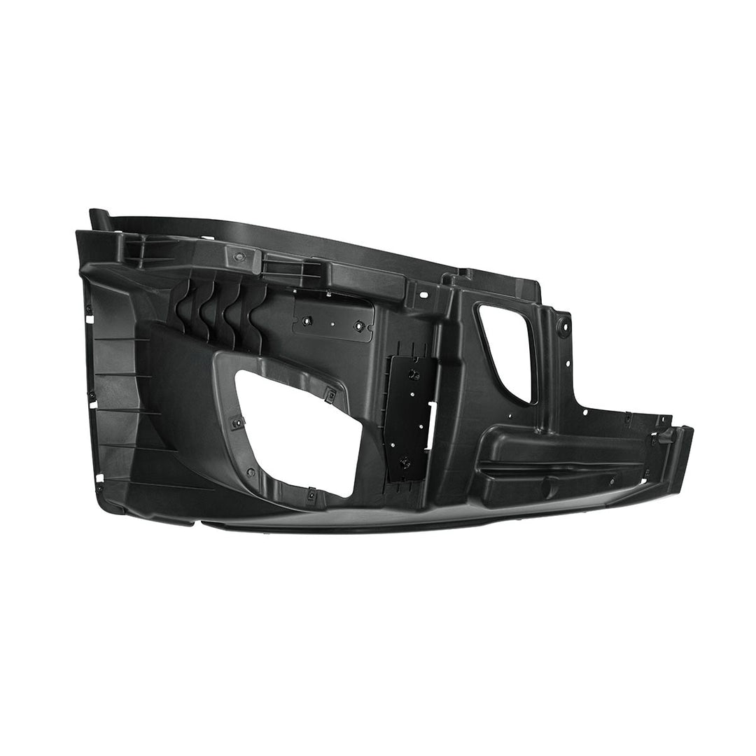 Bumper Reinforcement With Fog Light &amp; Wheel Aero Trim Holes For 2018-2024 Freightliner Cascadia - Passenger