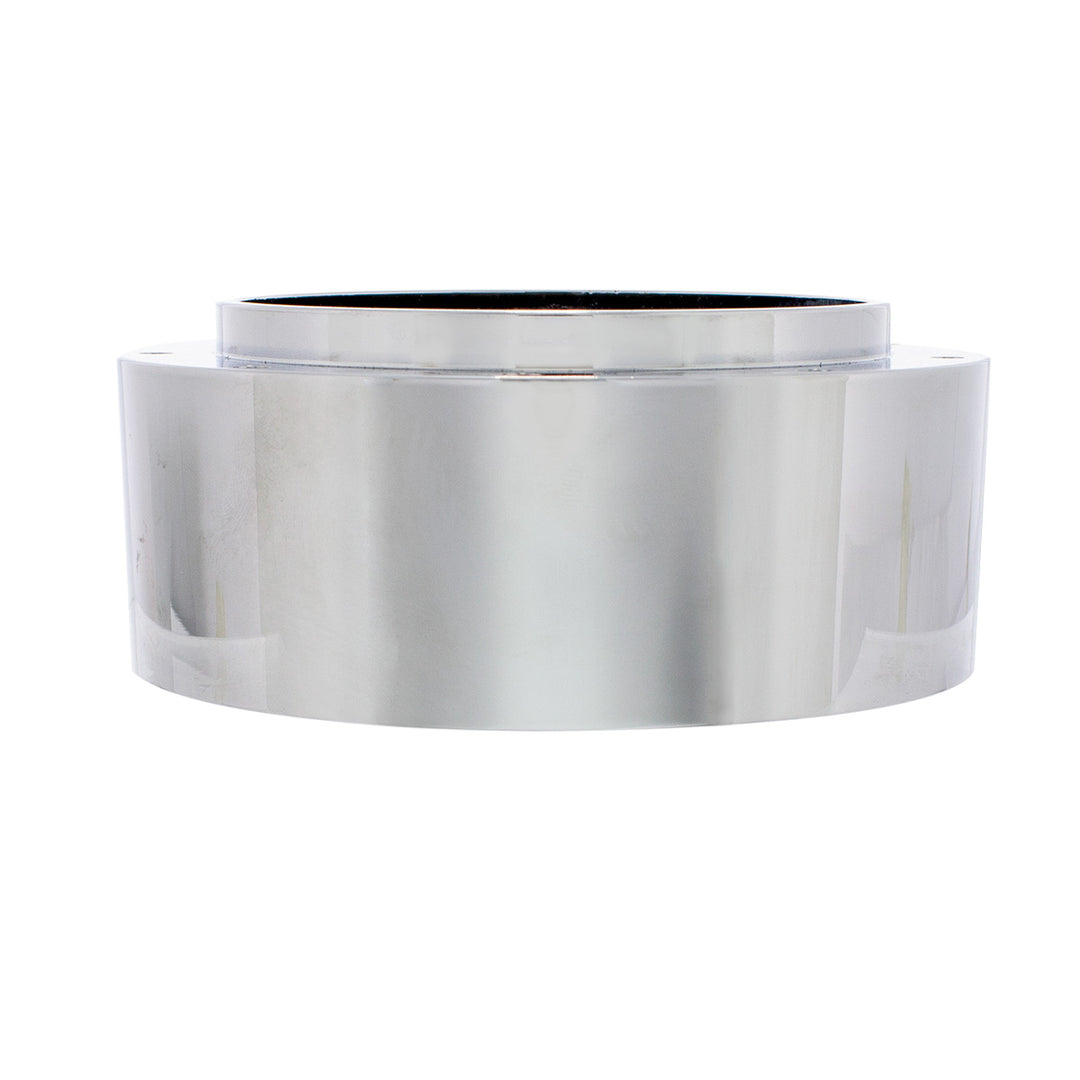 Chrome Aluminum 3 - Bolt Hub Adapter for 9 - Screw Steering Wheel