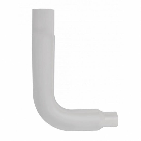 Chrome 90 Degree Exhaust Elbow, Reduce 7" O.D. To 5" O.D. - 35" x 24"