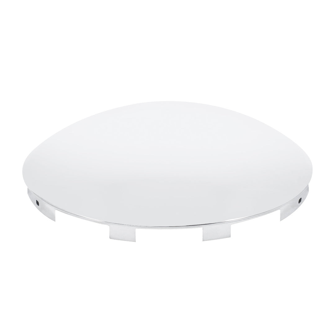 Universal Stainless Steel Dome Front Hubcap - 7/16" Lip