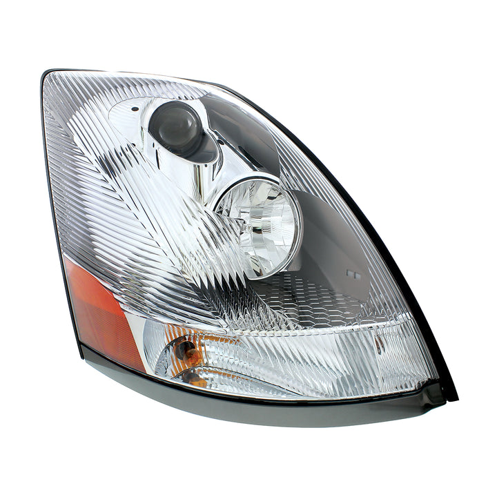 Chrome Headlight For 2003-2017 Volvo VN - Passenger - Competition Series