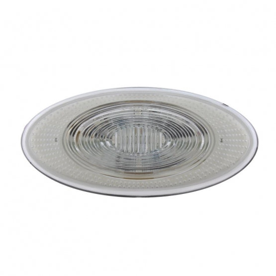 10 LED Fender Parking &amp; Turn Signal Light For Peterbilt 386 (2006-2014) &amp; 387 (2006-2010) - Amber LED/Clear Lens