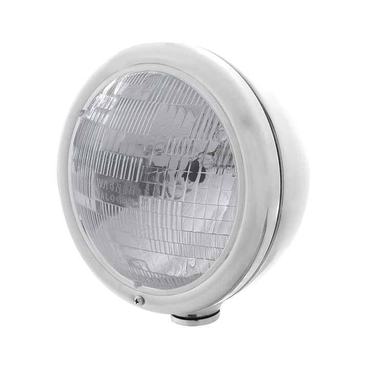 Stainless Steel "Classic" Headlight H6024 Bulb
