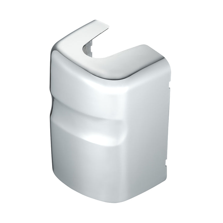 Chrome Plastic Bottom Mirror Post Cover For 2000-2010 International 9200I/9400I/9900I - Driver