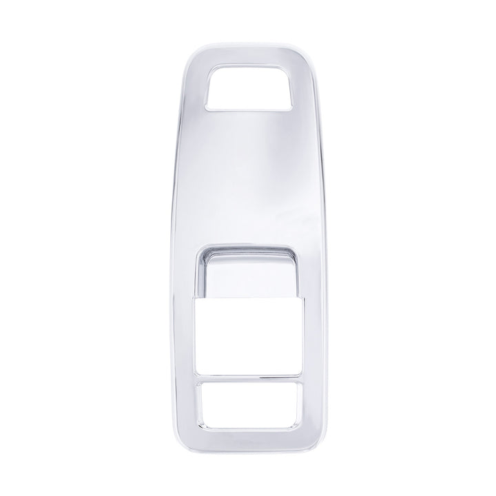 Chrome Plastic Door Switch Cover For 2013-2024 Kenworth T680 - Driver (Without Power Mirrors)
