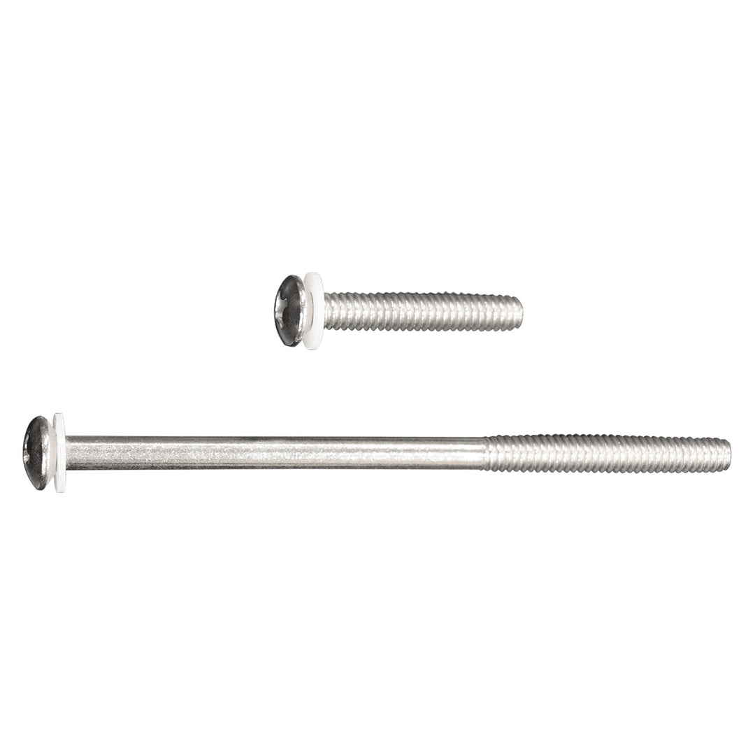 Stainless 1 Long &amp; 1 Short Bus Light Mounting Screws