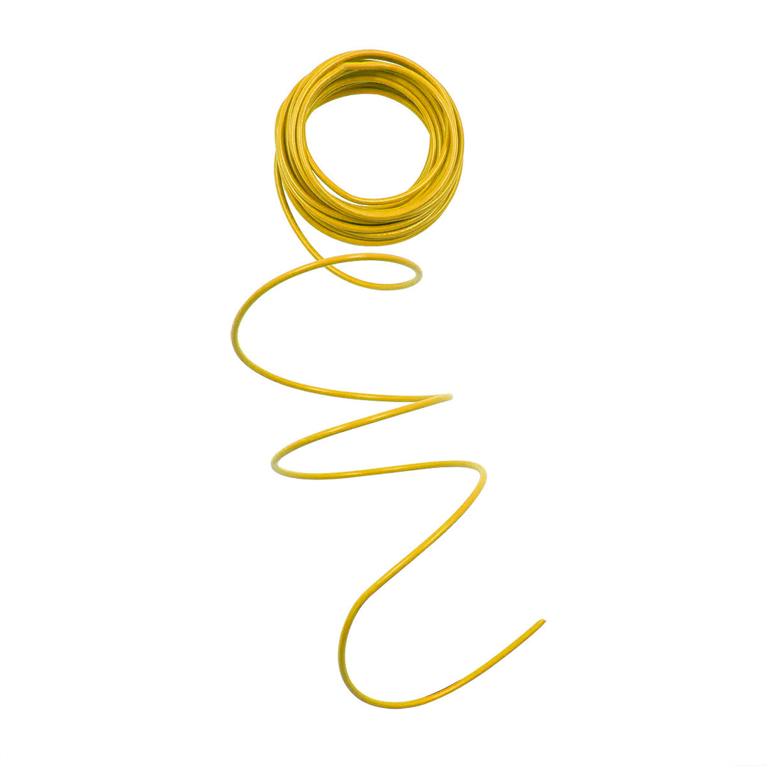 Primary Wire - Rated 80°C 14 AWG, Yellow 15 Ft.