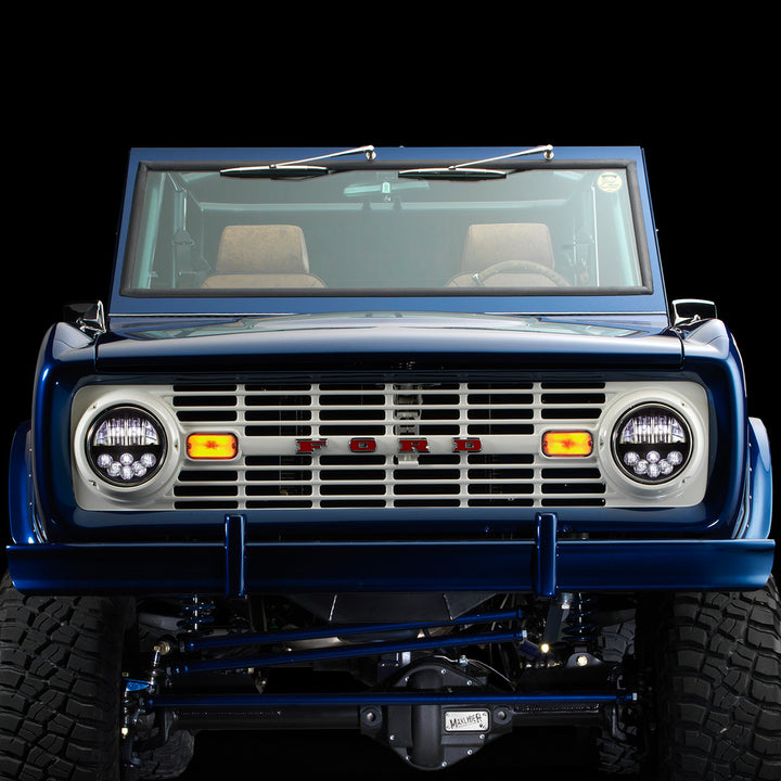 ULTRALIT - High Power LED 7" Headlight With Polycarbonate Lens &amp; Housing