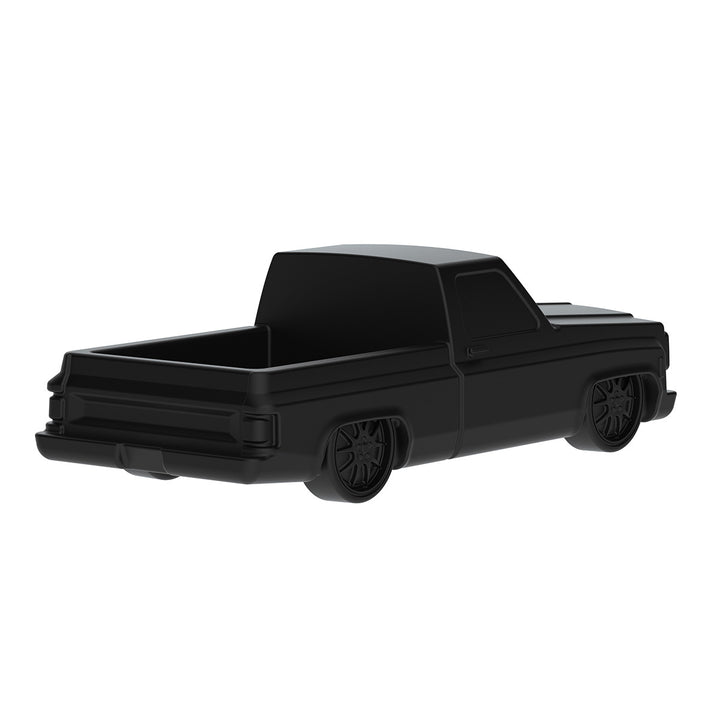 Solid Die-Cast 1973-1987 Chevrolet Truck Style Paper Weight - Matte Black