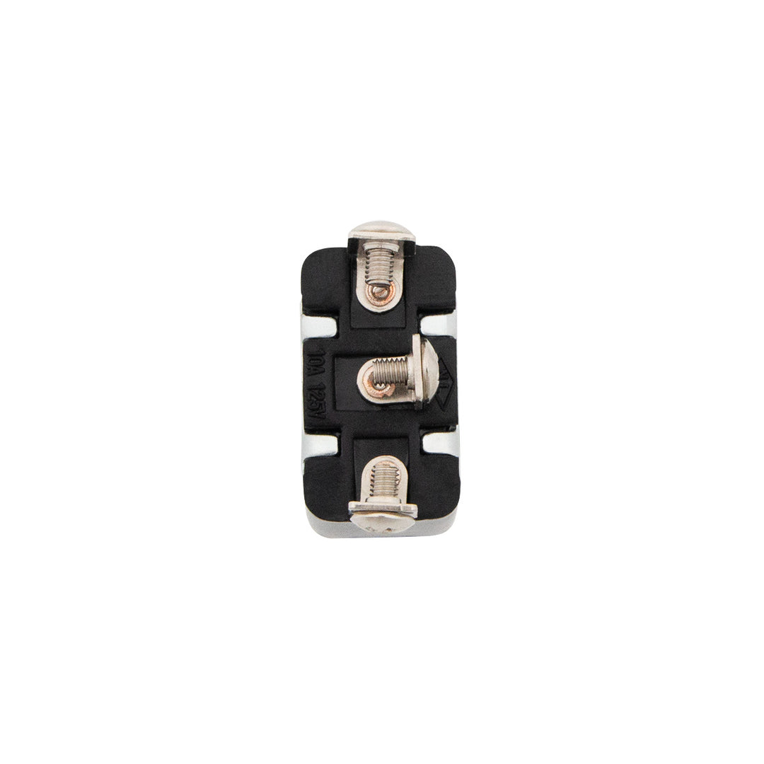 3 Pin, 10 Amp - 12V DC On - Off - On Metal Toggle Switch With 3 Screw Terminals