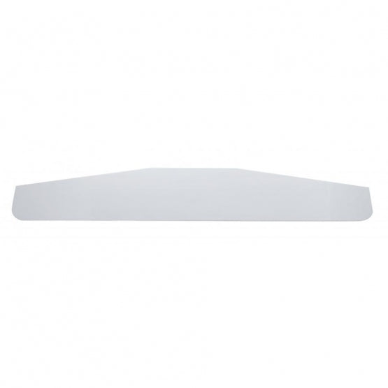 3" x 12" 304 Stainless Standard Bottom Mud Flap Plate - Welded Stud
