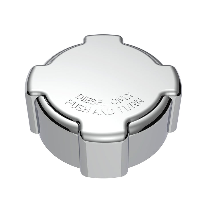 Chrome Plastic Fuel Cap Cover For Freightliner - Non - Locking