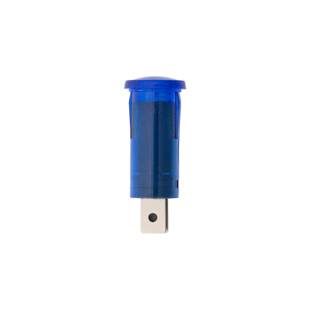 Blue Warning Light 16 Amp 12V w/2 Lucar Terminals, 1 Pc.