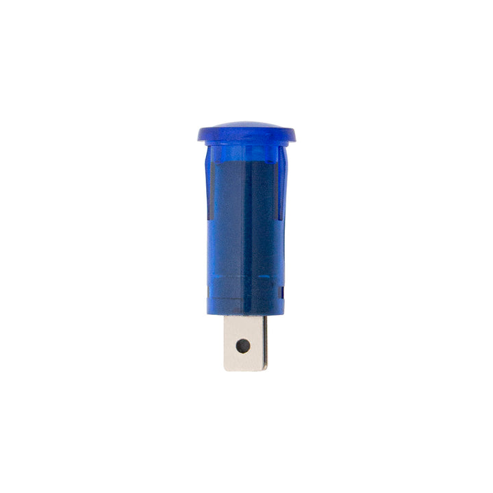 Blue Warning Light 16 Amp 12V w/2 Lucar Terminals, 1 Pc.