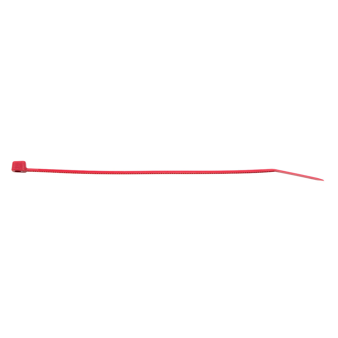 5.5" Red Nylon Cable Zip Ties 40 Lbs (25-Pack)