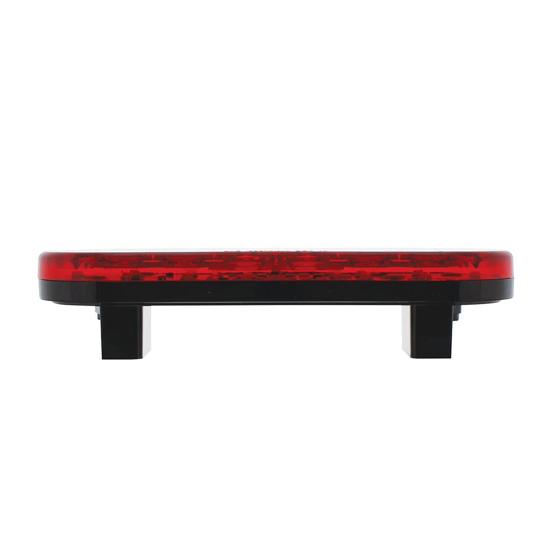 6" Oval Combo Light With 14 LED Stop, Turn &amp; Tail &amp; 16 LED Back-Up - Red LED/Red Lens