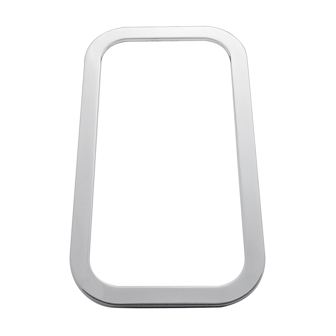 Stainless Steel Exterior View Window Trim For 2005+ Peterbilt (Bulk)