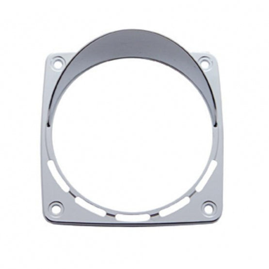 Square Turn Signal Light Bezel With Visor