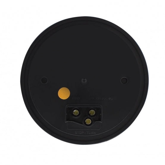 7 LED 4" Round Competition Series Light (Stop, Turn &amp; Tail) - Red LED/Clear Lens (Bulk)