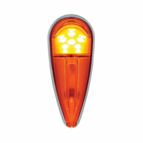 6 LED Pick - Up/SUV Cab Light - Amber LED/Amber Lens (Bulk)