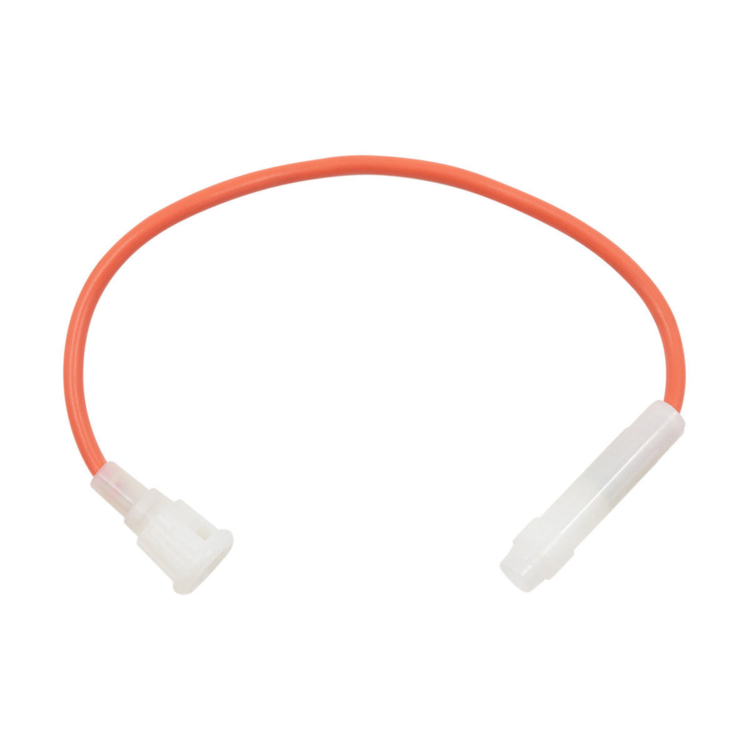 In - Line Glass Fuseholder 12 AWG 7" Wire w/ 30 Amp AGC Fuse, 1 Set.