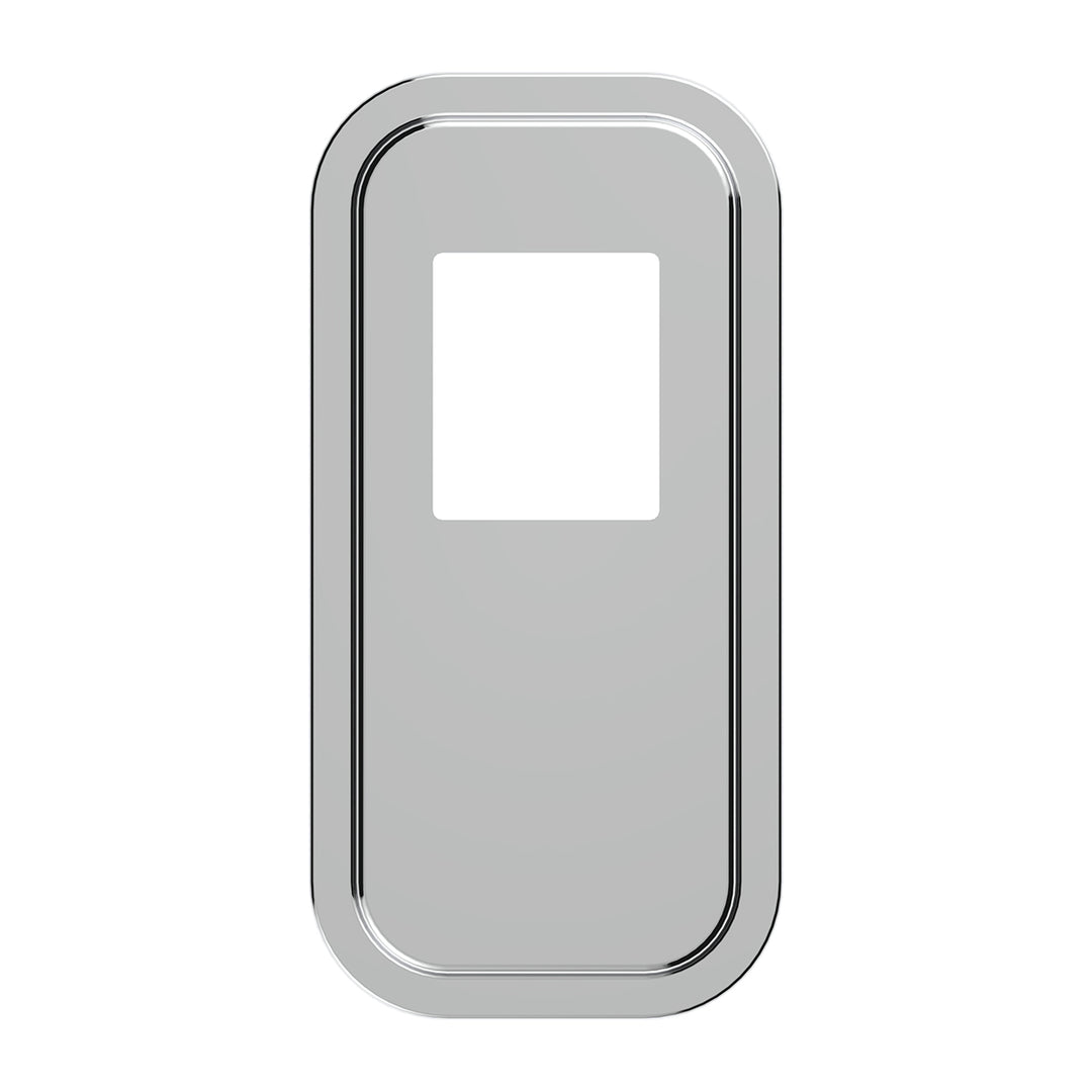 Peterbilt Stainless Steel Shift Plate Cover - Short Hood