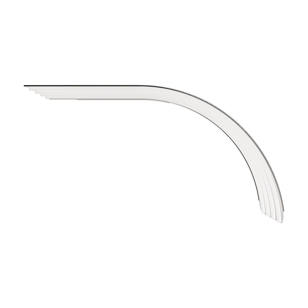 60" 430 Stainless Steel (18ga) Half Fender - SR Series (Pair)