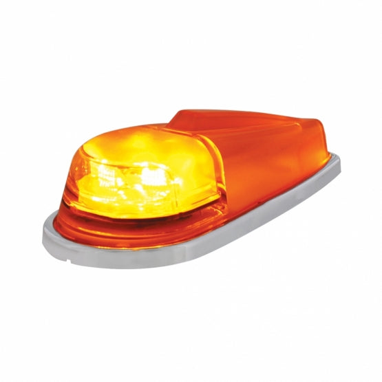 6 LED Pick - Up/SUV Cab Light - Amber LED/Amber Lens (Bulk)