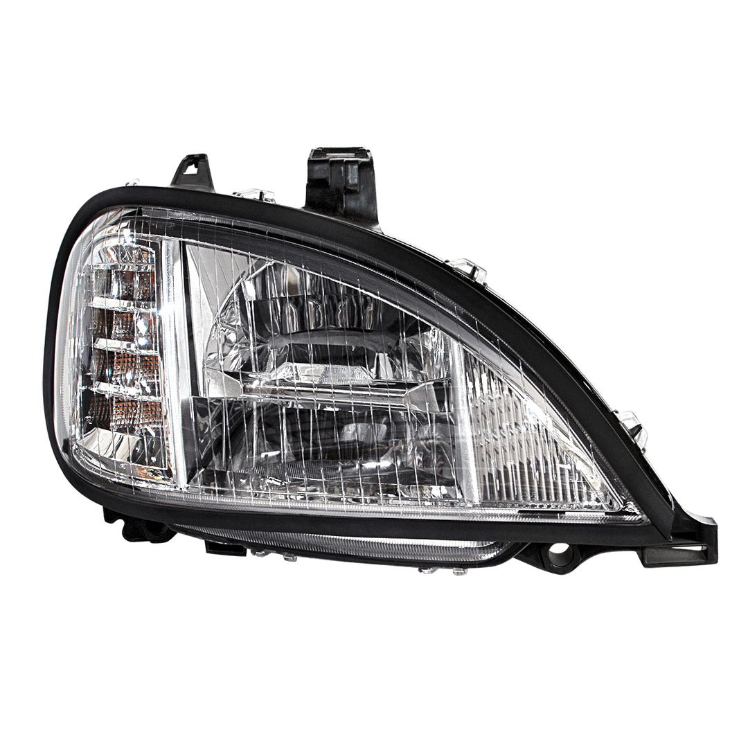 Chrome LED Headlight For 2001-2020 Freightliner Columbia - Passenger