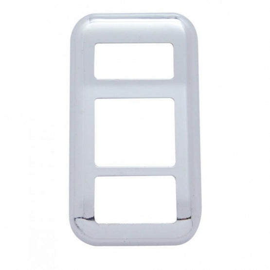 Chrome Plastic Switch Trim For 2001-2010 International 9900i/9400i/9200i - Wiper/Washer (Bulk)
