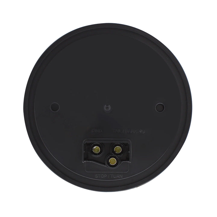 7 LED 4" Round Competition Series Light (Stop, Turn &amp; Tail) - Red LED/Red Lens